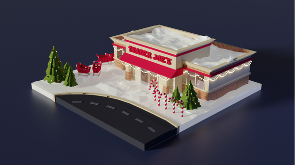 low poly trader joes